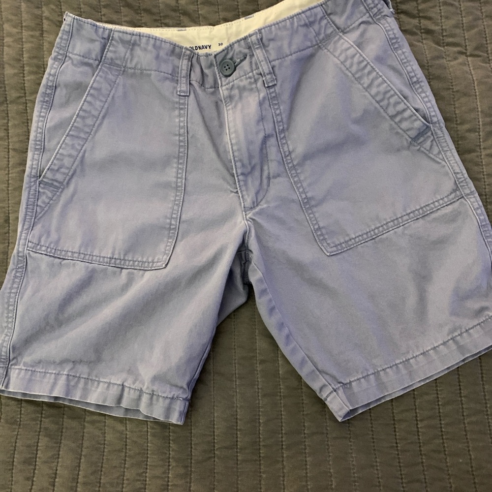 Old Navy Light Blue Cargo Shorts